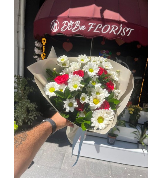 PAPATYA GÜL BUKETİ 